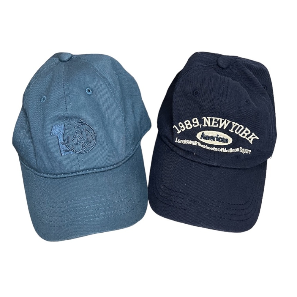 Blue Baseball hats summer spring outdoors Gorpcore unisex